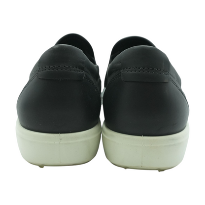 Black Slip-On Flats
