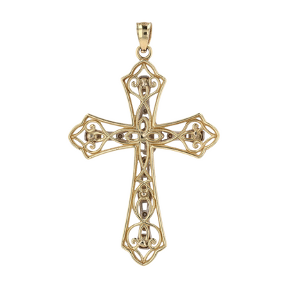 14K Two-Tone Gold Pendant