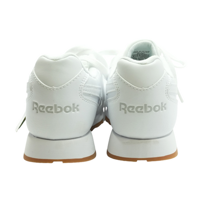 White Low-Top Athletic Shoes