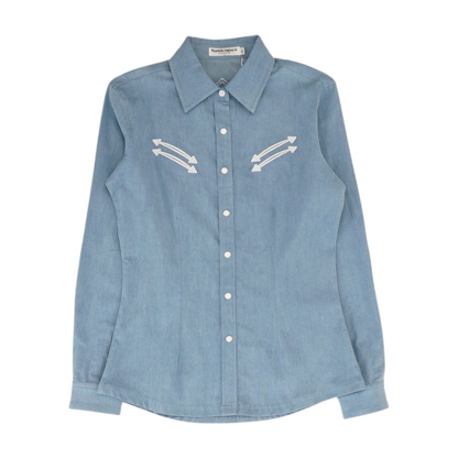 Blue Long Sleeve Button Down