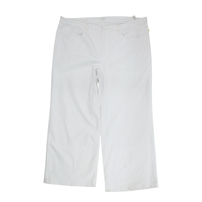 White Wide Leg Jeans