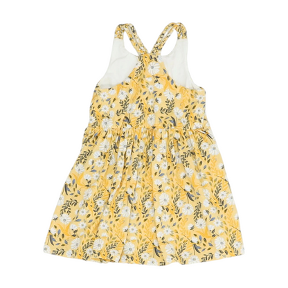Yellow Floral Dress