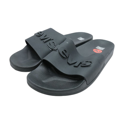 Black Casual Slide Sandals