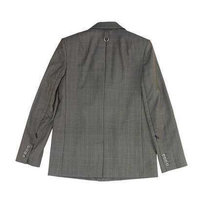 Brown Plaid Blazer