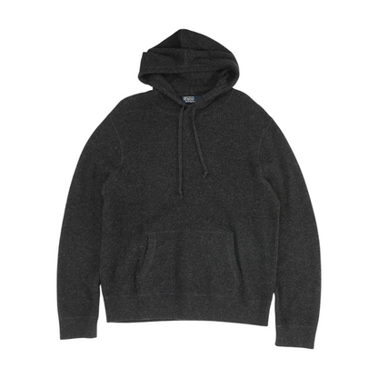 Gray Solid Pullover Sweater