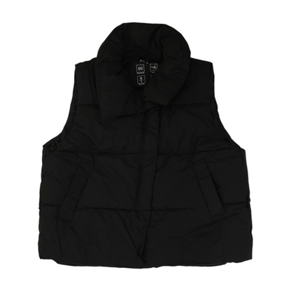 Black Solid Active Vest