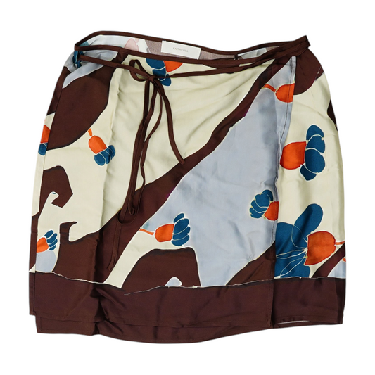 Multi Print Mini Skirt