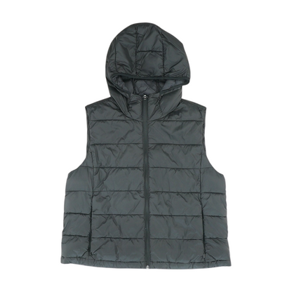 Black Solid Vest