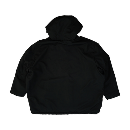 Black Tall Solid Coat