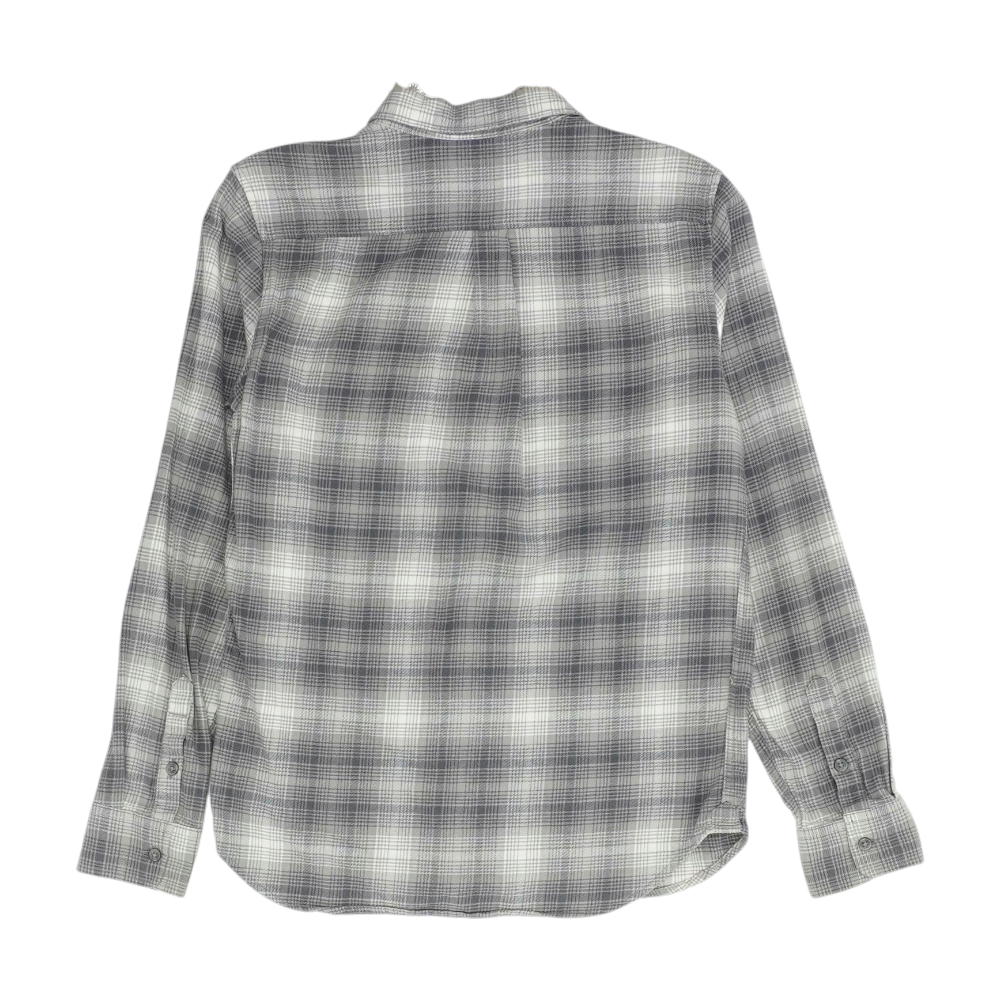 Vans Gray Plaid Flannel Button Down – Image 2