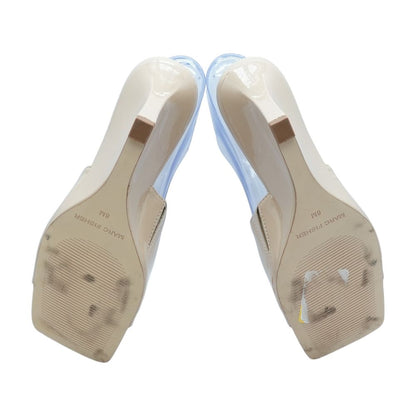 Beige Wedge Heels