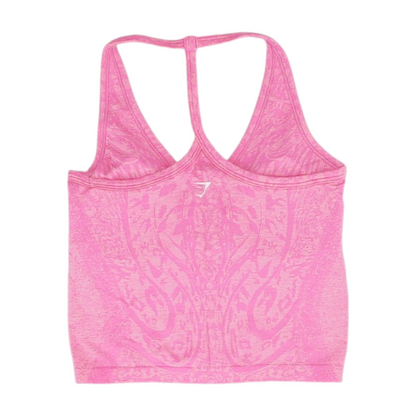 Pink Abstract Active T-Shirt