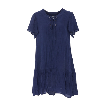 Navy Petite Mini Dress