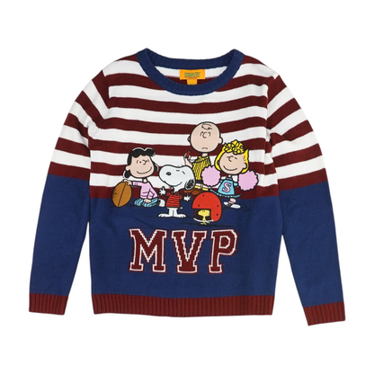 Multi Striped Pullover Sweater