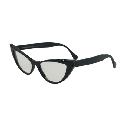 Black Wave Cat Eye Prescription Eyewear