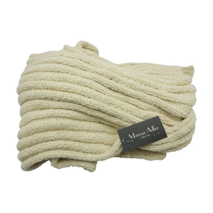 Ivory Polyester Scarf