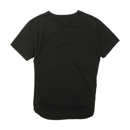 Black Solid Active T-Shirt