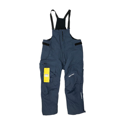 Navy Color Block Overalls