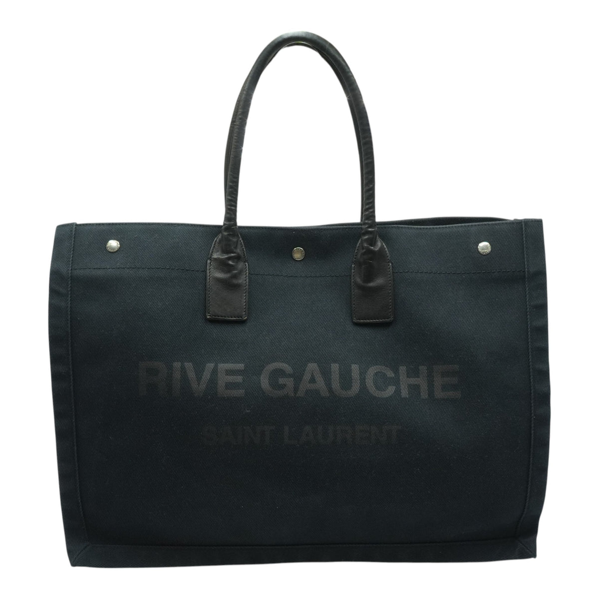 Rive Gauche Blue Canvas Tote