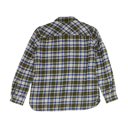 Multi Plaid Button Down