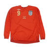 Men's Red England Long Sleeve Jersey