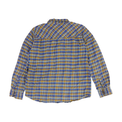 Blue Plaid Flannel Button Down