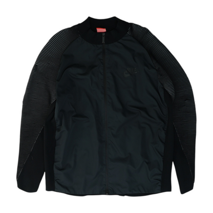Black Solid Active Jacket
