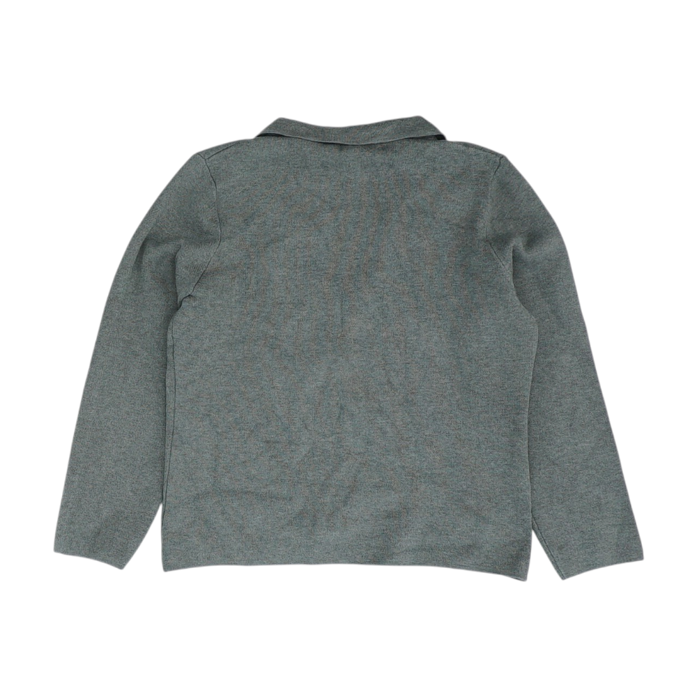 Gray Cardigan Sweater