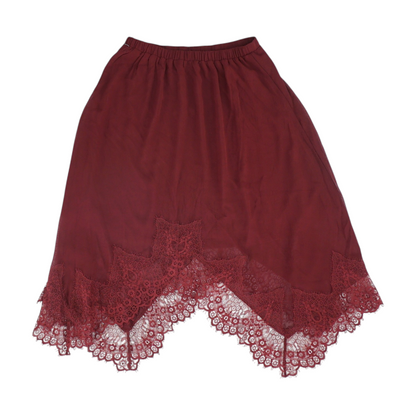 Maroon Maxi Skirt