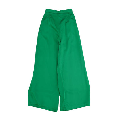 Green Solid Pants