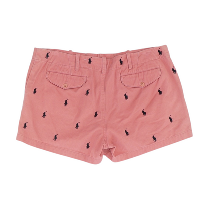 Pink Print Chino Shorts