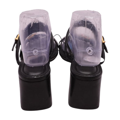 Black Heeled Sandals