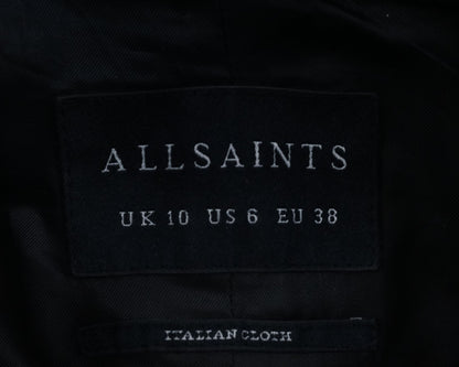 Black Solid Gia Jacket