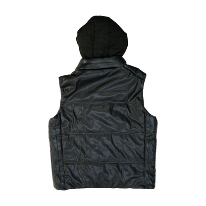 Black Solid Vest
