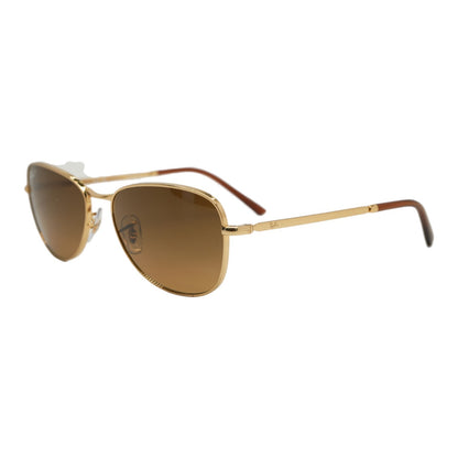 Gold RB 3733 Oval Sunglasses