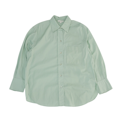 Green Button Down