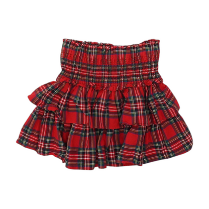 Red Plaid Skirt
