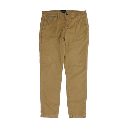 Brown Slim Pants