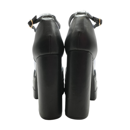 Black Block Heels