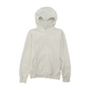 Gray Solid Hoodie Pullover