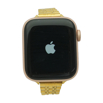40mm Series 4 Gold Smartwatch Rose Gold Band S/M