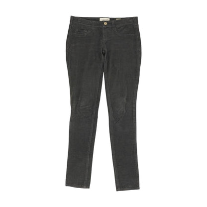 Charcoal Solid Five Pocket Pants