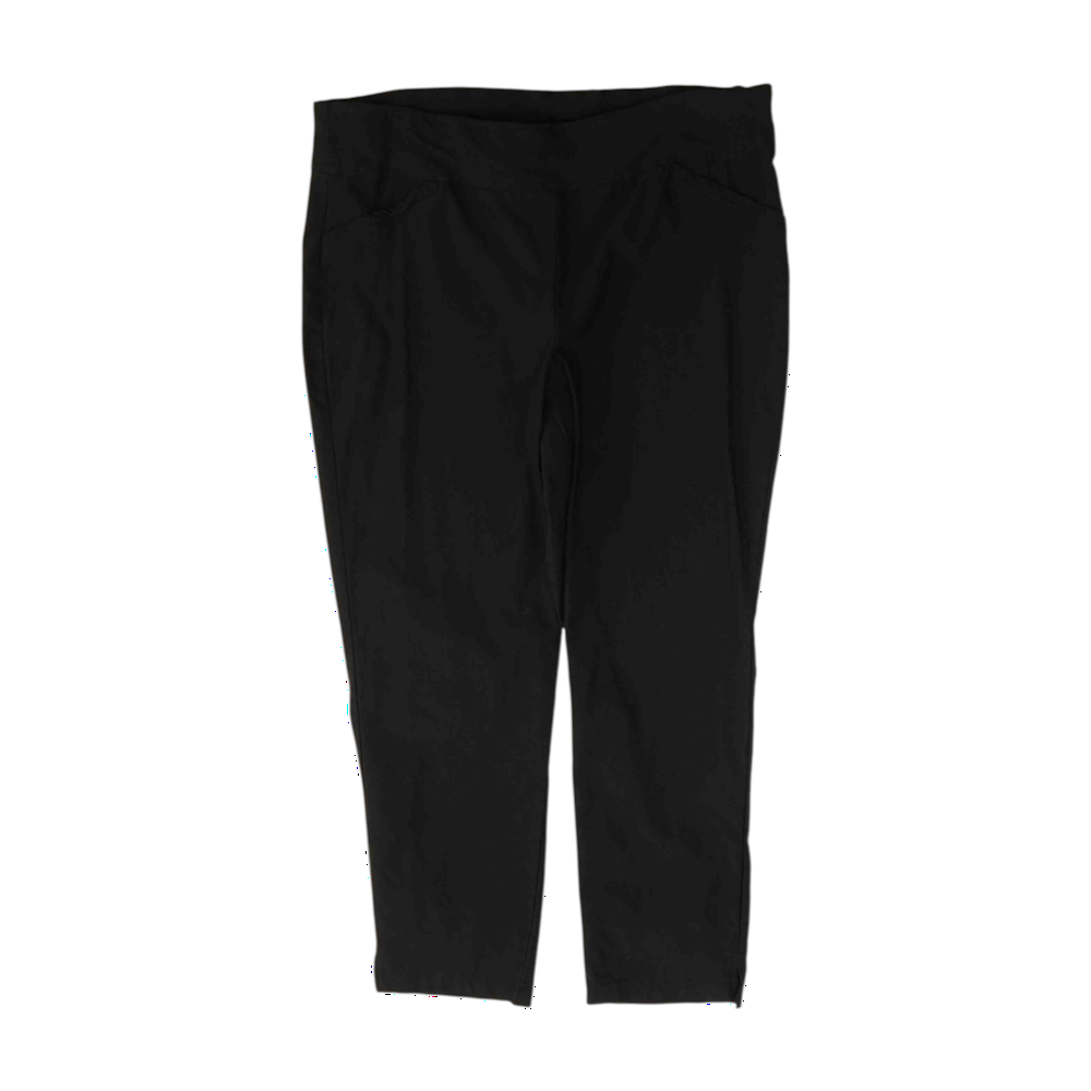Black Plus Size Regular Pants
