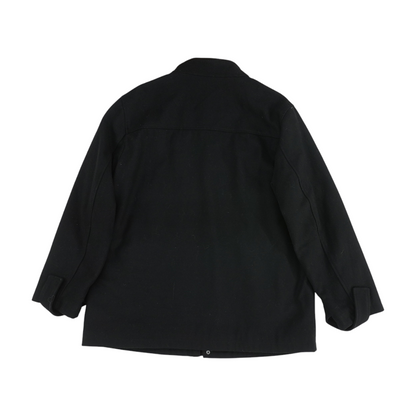 Black Solid Jacket
