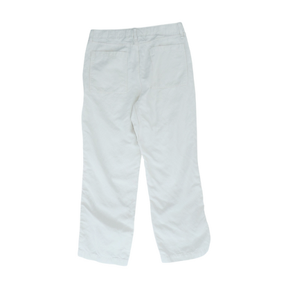White Short Regular Pants