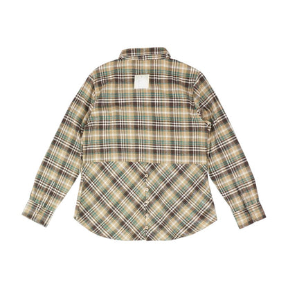 Brown Plaid Button Down