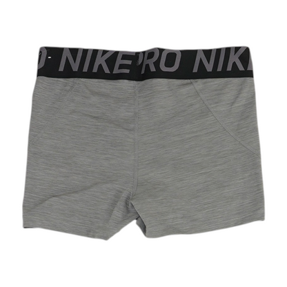 Gray Solid Active Shorts