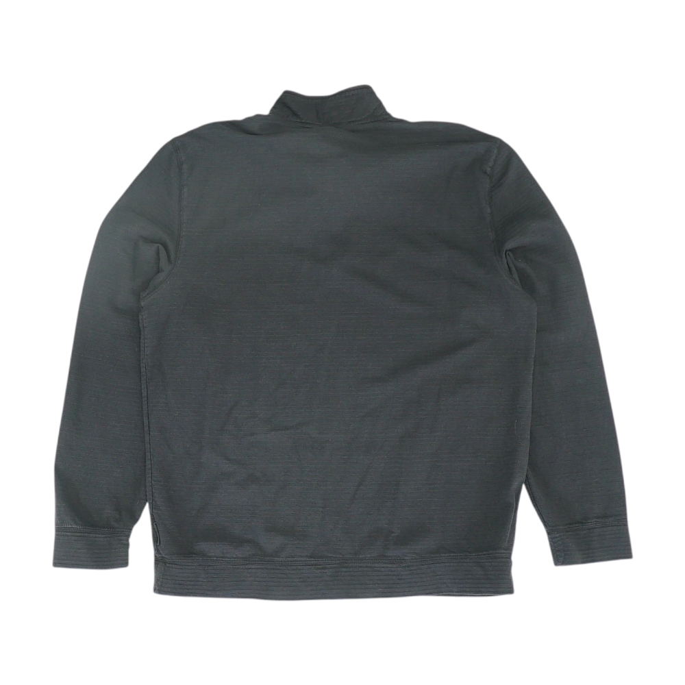 Black Solid 1/4 Zip Pullover