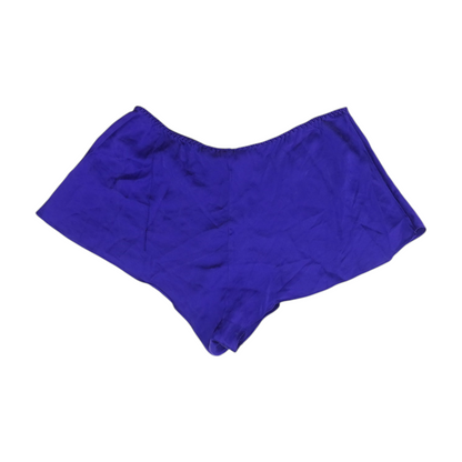 Vintage Blue Solid Pajama Bottom