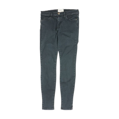 Black Solid Low Rise Skinny Leg Jeans